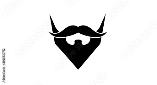 Photos Beard and mustache combination represents classic male grooming and refined style for modern gentlemen who appreciate quality barber shop services and timeless facial hair maintenance trends