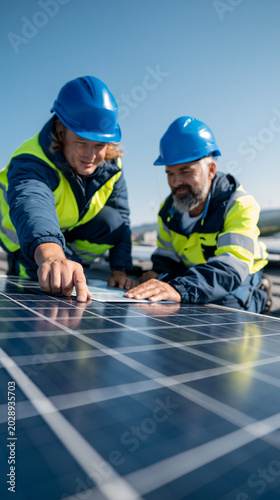 Solar Panel Technicians: Tw...