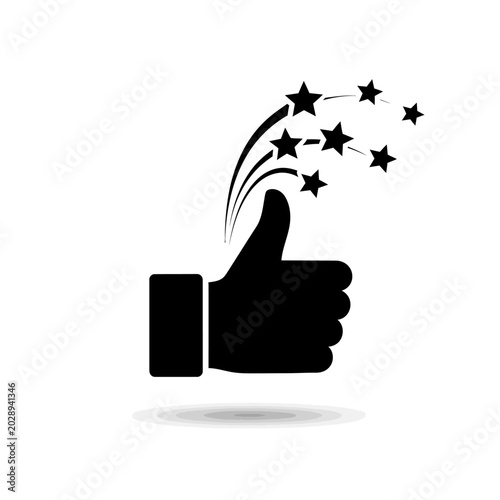 Thumbs Up with Stars