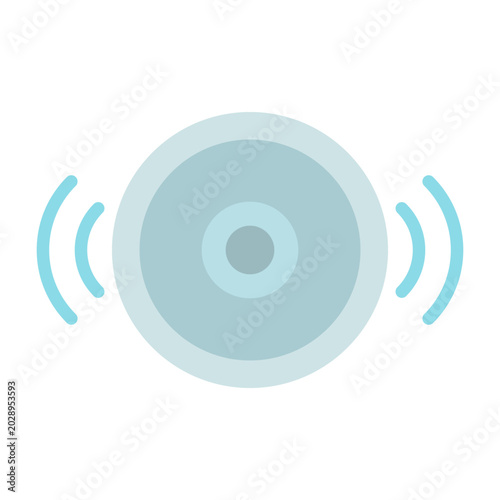 Tableau sur toile Audio Vector Icon
