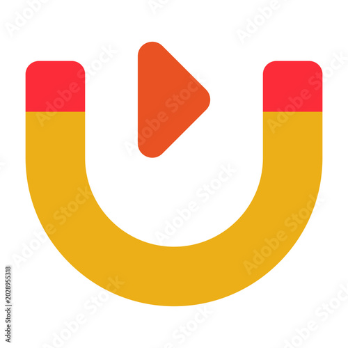 Magnet Vector Icon