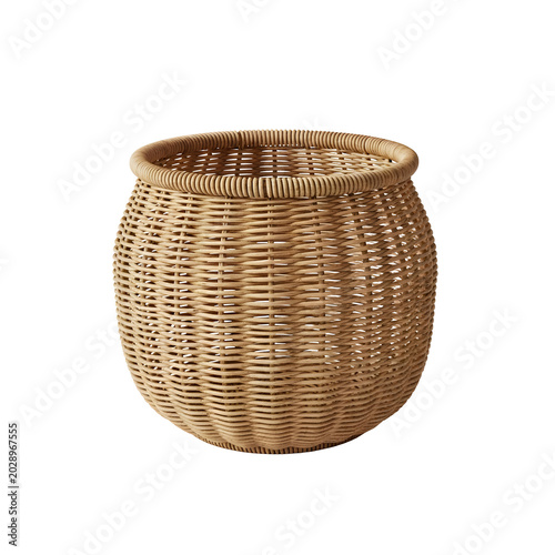 Woven Wicker Basket Container Home Decor.