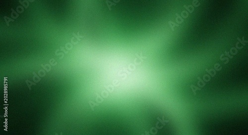Soft glowing green light beam on dark background grainy  noise texture grunge gradient banner header, abstract poster cover backdrop design