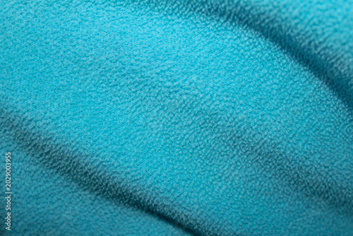 Blue fabric textured backgrpund