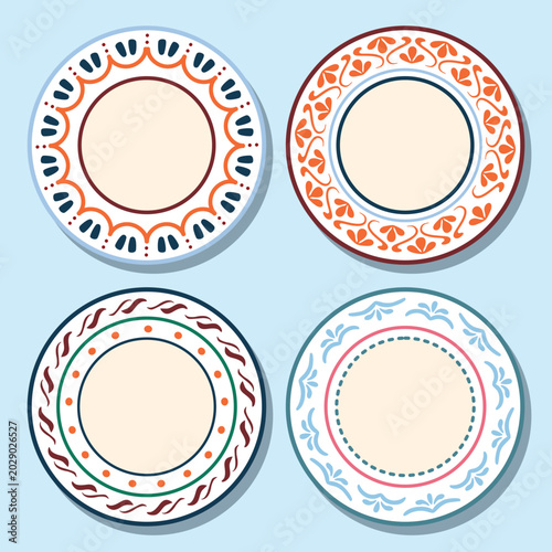 Beautiful Ceramic Decorative Plate Collection
