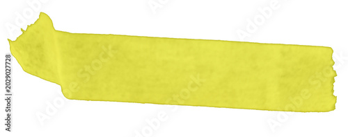 Realistic Yellow Masking Tape Label Isolated on Transparent Background
Yellow Adhesive Tape Strip Mockup with Realistic Shadow Effect