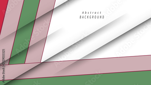 Paper abstract background with origami shapes
