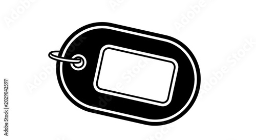Photos Dog Tag Identification Metal Blank.