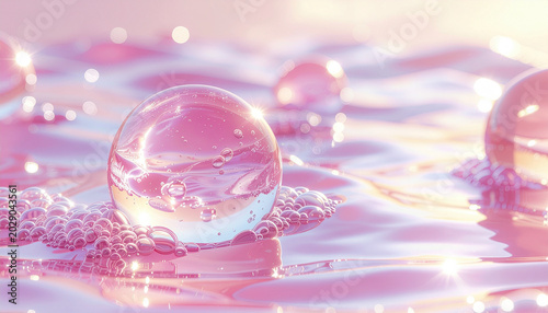 Pastel Liquid Fantasy World Concept