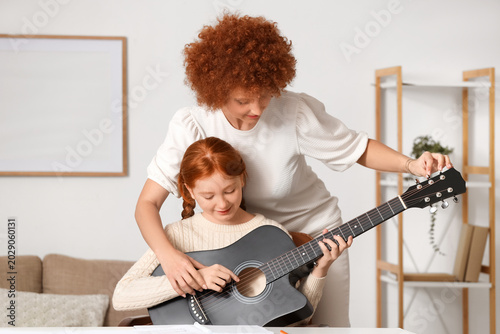 Young happy woman giving ac...