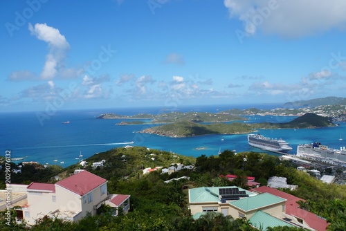 Saint Thomas, U.S. Virgin Islands view from Paradise Point 