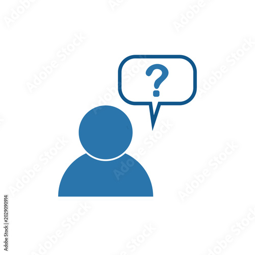 User Support Question Chat Icon