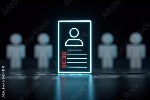 The recruitment phase involves hiring a candidate for a job after a successful interview focused on a career and a solid track record of employment.