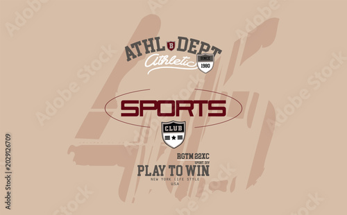 t shirt graphics print vector. Athletic slogan, typography street art graffiti slogan print, urban typography slogan, graphic sport quotes for greeting cards, prints Tee, posters.eps