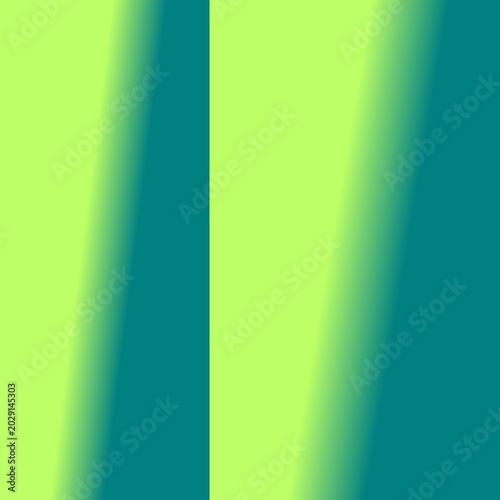 Abstract Gradient Background with Yellow Green and Teal Blue Vertical Soft Blur Stripes Texture Design