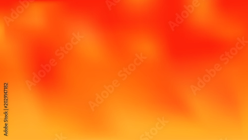 Realistic fire flames background. Burning fire texture with detailed flame and smoke. Vector illustration for heat, danger and energy design.