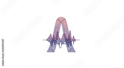 Abstract Waveform Symbol