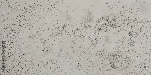 Obraz na płótnie Abstract pattern of light gray concrete surface with dark gray speckles and subtle texture, evoking a sense of raw materiality, for ui, web, art, design, background, etc