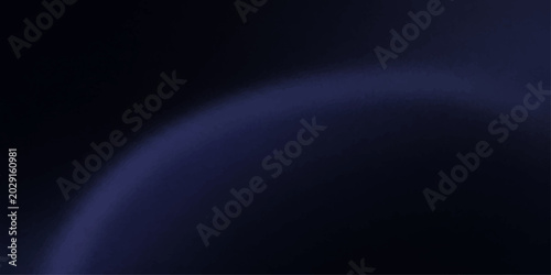 Foto A dark, minimalist background with a soft, glowing blue arc suggests a subtle and ethereal abstract design, for ui, web, art, design, background, etc