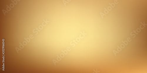 Golden gradient background with soft light yellow brown