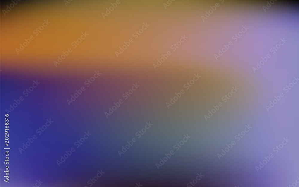 Obraz premium Blue purple orange brown gradient background abstract