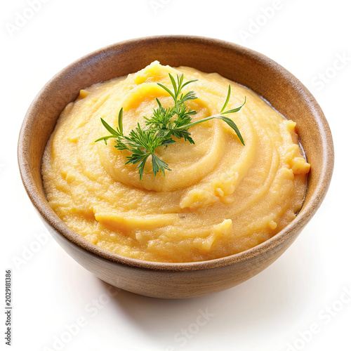 bowl of cream soup