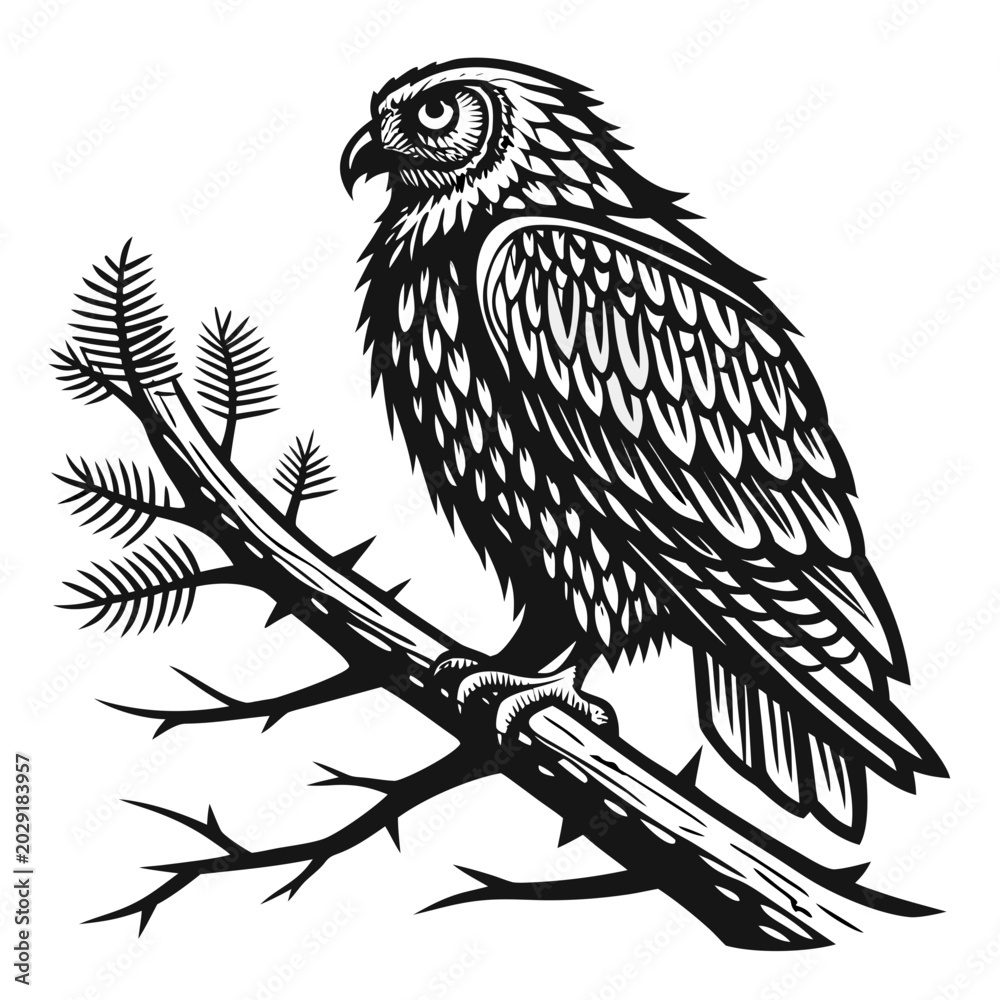 Fototapeta premium bird of prey