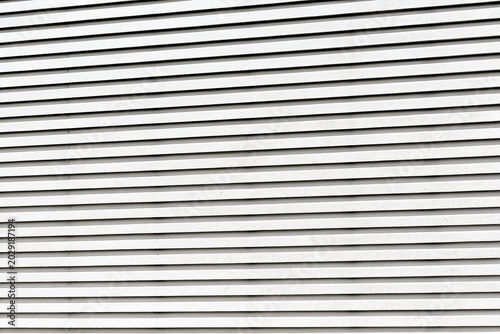 Canvastavla Modern Minimalist Horizontal Aluminum Slat Cladding Texture