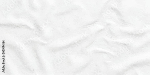 Bild auf Leinwand A pristine white textile with gentle undulations and subtle shadows, creating a minimalist backdrop that evokes purity and simplicity