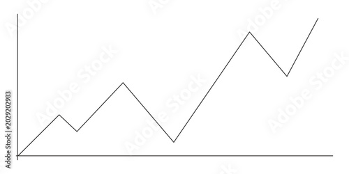 graph with black lines and white background