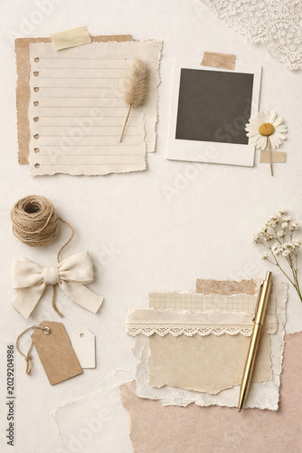 girly unique classic scrapebook background