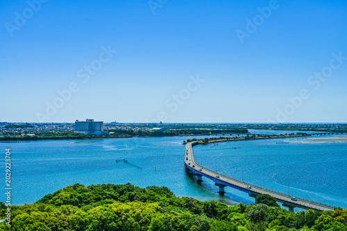 日本の静岡県浜名湖