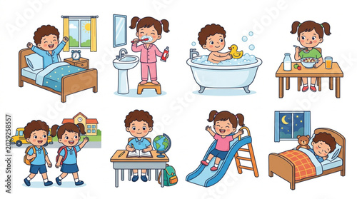 daily rountine activity 