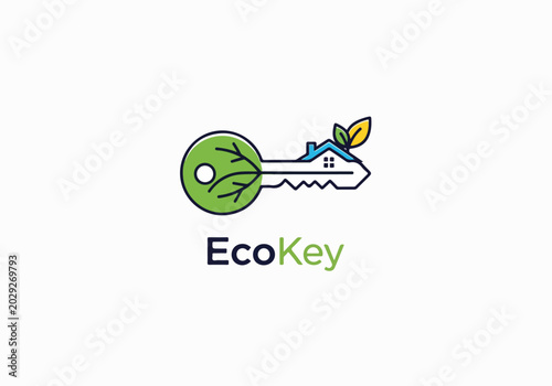 Creative Key Logo Branding with Premium Business Identity