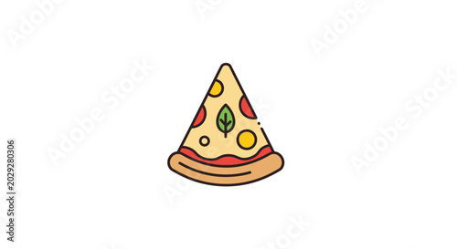Foto A slice of cheese pizza.