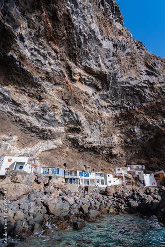 Landscape of Porís de Candelaria (La Palma, Canary Islands, Spain)