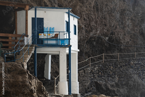Landscape of Porís de Candelaria (La Palma, Canary Islands, Spain)