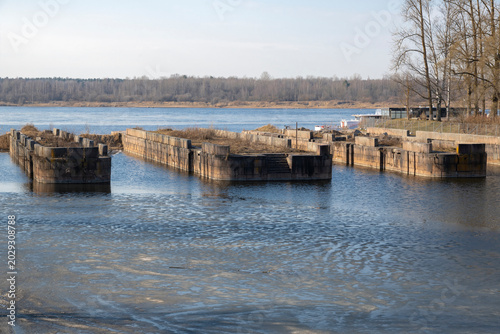 Принти на полотні Ancient Petrovsky locks