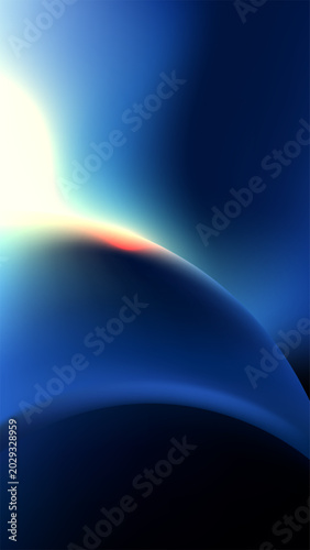 Abstract blue gradient back...