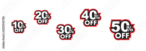 10,50%off sign on white background