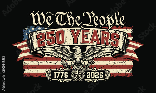 Celebrating 250 years of american independence 4th of july anniversary