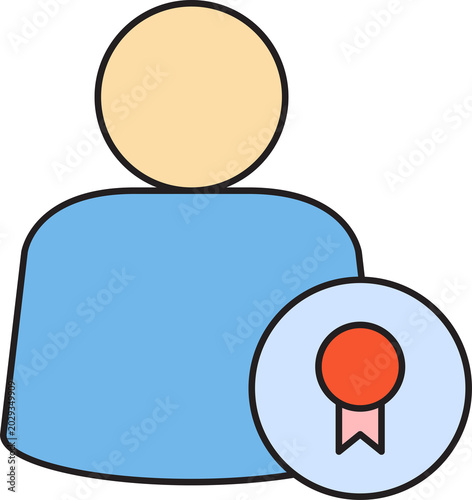 User Profile and Award Icon
