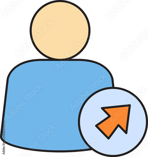 User Profile and Cursor Icon
