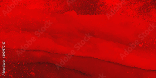 Fotografie A vibrant abstract background features bold strokes of crimson and deep scarlet, evoking a sense of passion and intensity with a textured, painterly quality