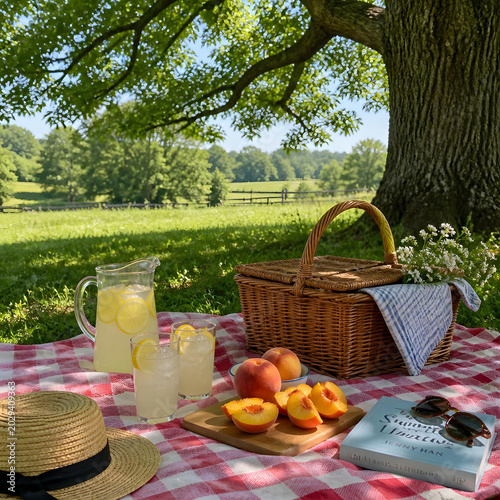 picnic in the garden