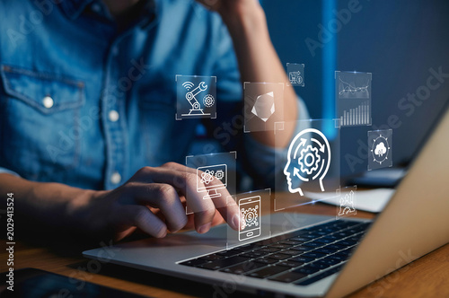 Fotografi Data driven mindset concept