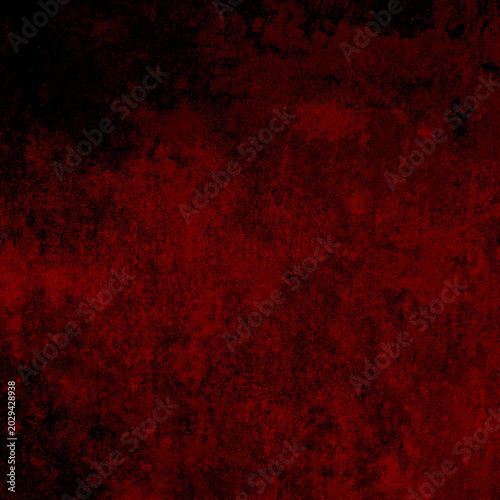 Konstfotografi Deep crimson red background with rustic texture for social media banner designs