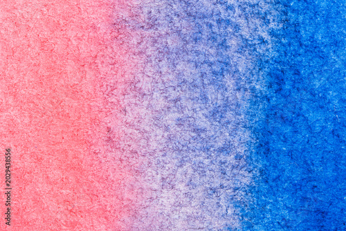 Red and Blue Watercolor Gradient Paper Texture