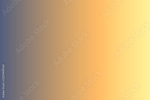 Smooth horizontal gradient background, featuring muted blue, grey and warm, yellow tones for, modern abstract