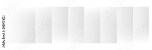 Bild auf Leinwand Vector mock up of an open notebook with blank white pages, realistic shadow, and horizontal orientation perfect for branding templates and cover designs